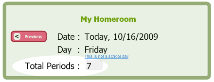 3 screenshot of my homeroom in quickschools
