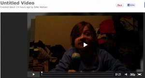 Sarah & Katie - special cheerleaders for Kyrstal Watson