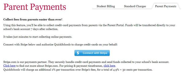 Parent Payments using Stripe Parent Payments using Stripe