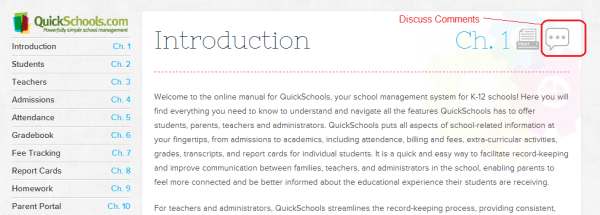QuicKSchools Online Manual