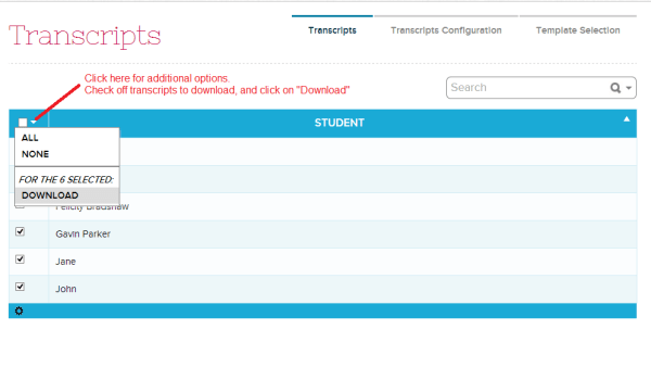 Download Transcripts in Bulk