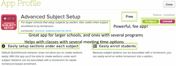 Find this app in the App Store under School Administrator Apps