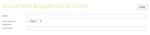 Preview Online Form