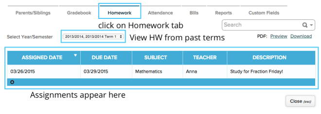 homework