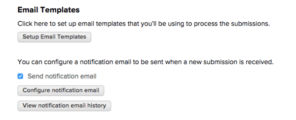 Configure Email Templates on QuickSchools