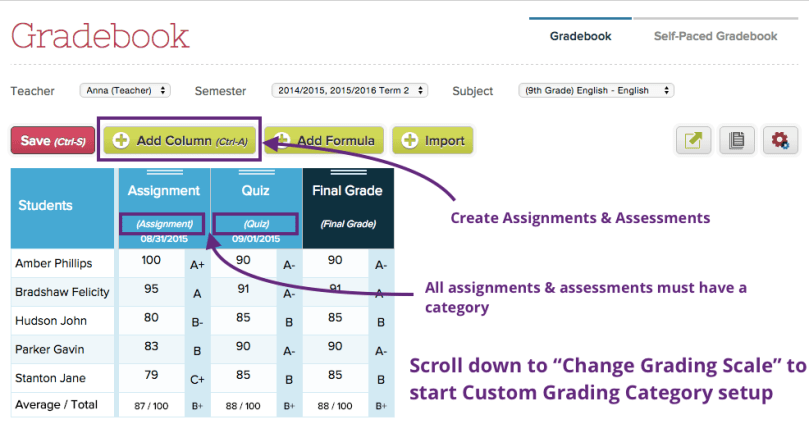 Gradebook