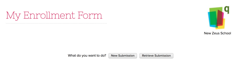 Online Form with Retrieval by Unauthenticated Users
