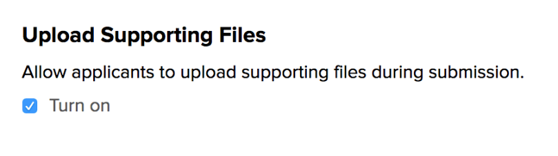 Configure Online Forms to Upload Files