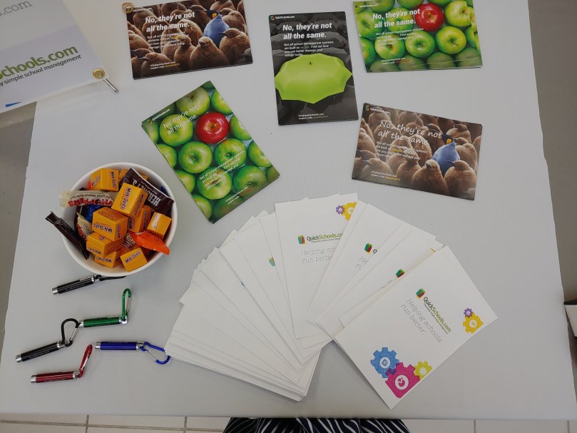 QuickSchools Flyers, Brochures and Giveaways