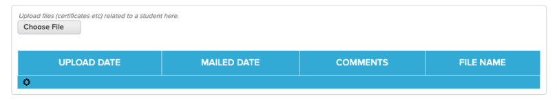 Uploading Documents for Applications