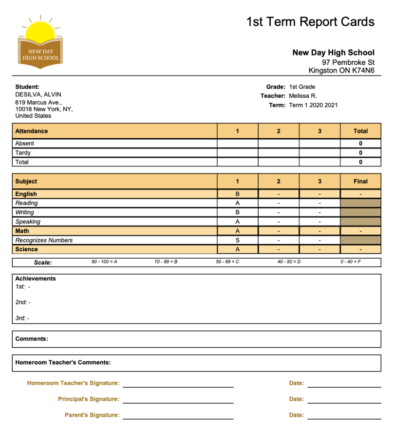 Three Four Galore Sample