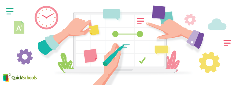 learn how to maintain your school or college schedule with simple clicks of a button