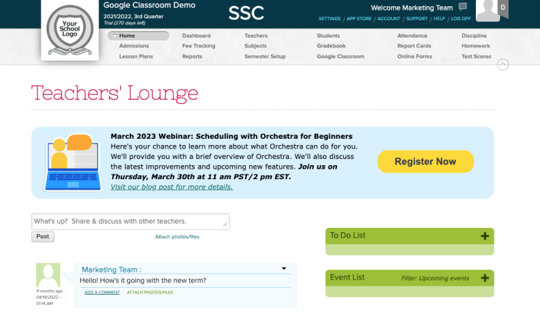 information on the March 2023 Webinar 