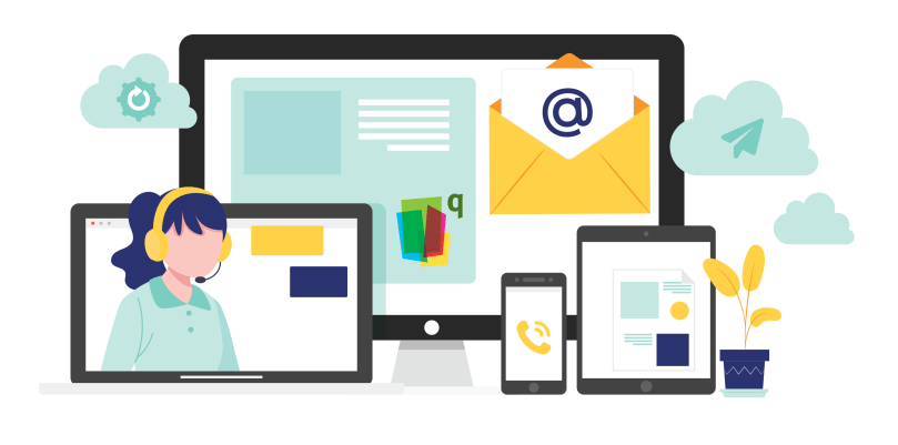 quickschools have 24/7 support with real people