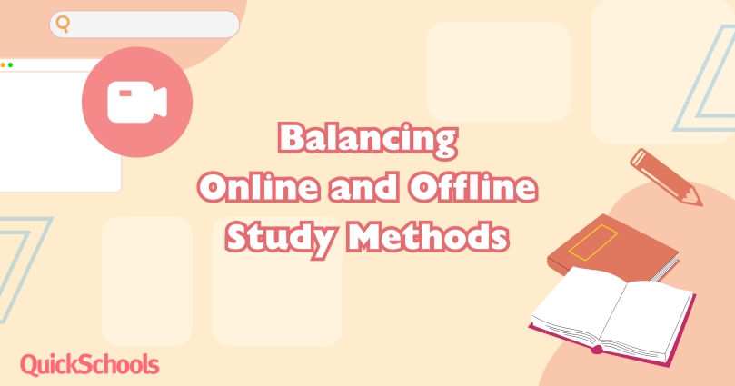 Balancing Online and Offline Study Methods