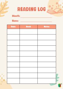Reading Log