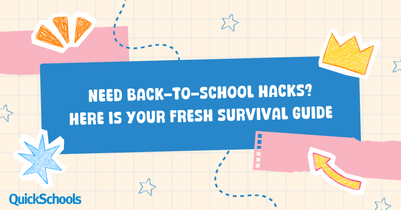 Fresh survival guide for back-to-school season. 