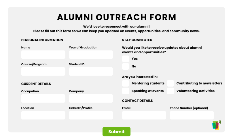 Ways to use Online Forms