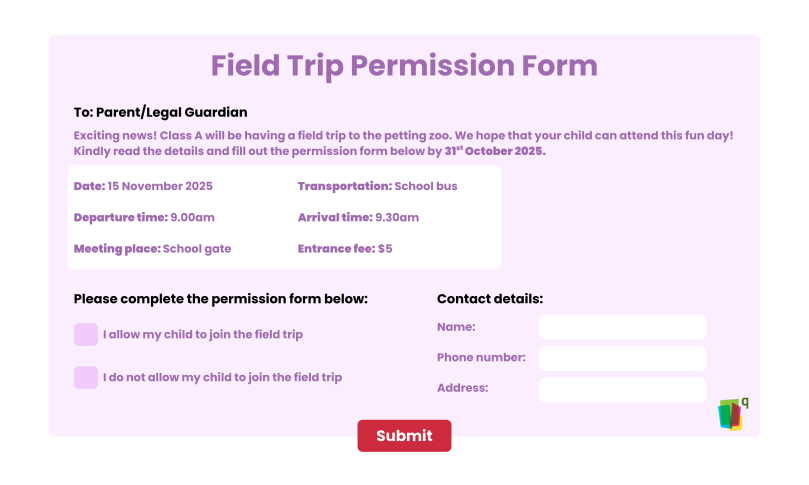 Ways to use Online Forms