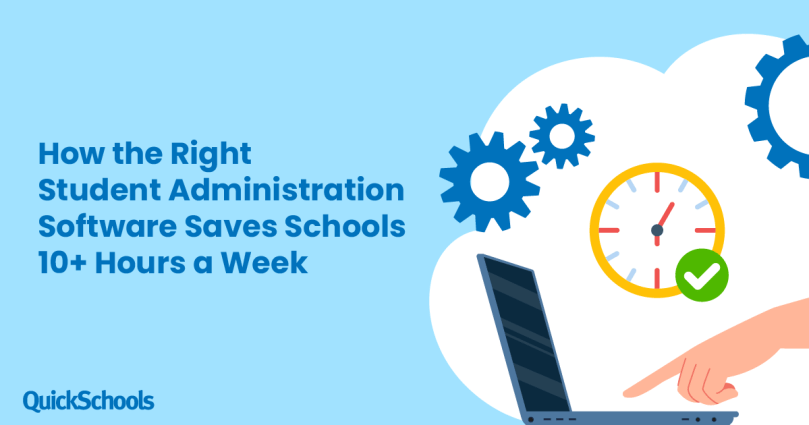 student administrator saving time