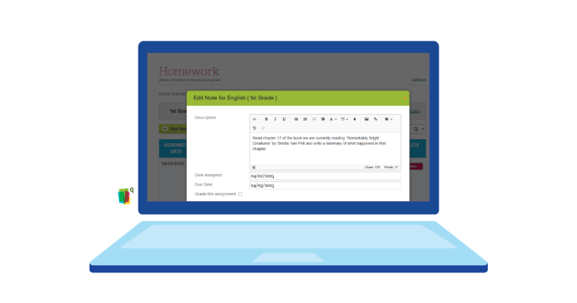 Homework Tracking Helps Students and Teachers