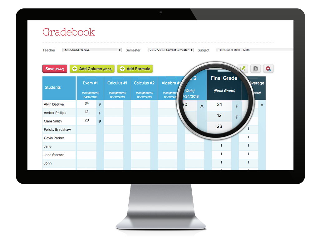 online gradebook