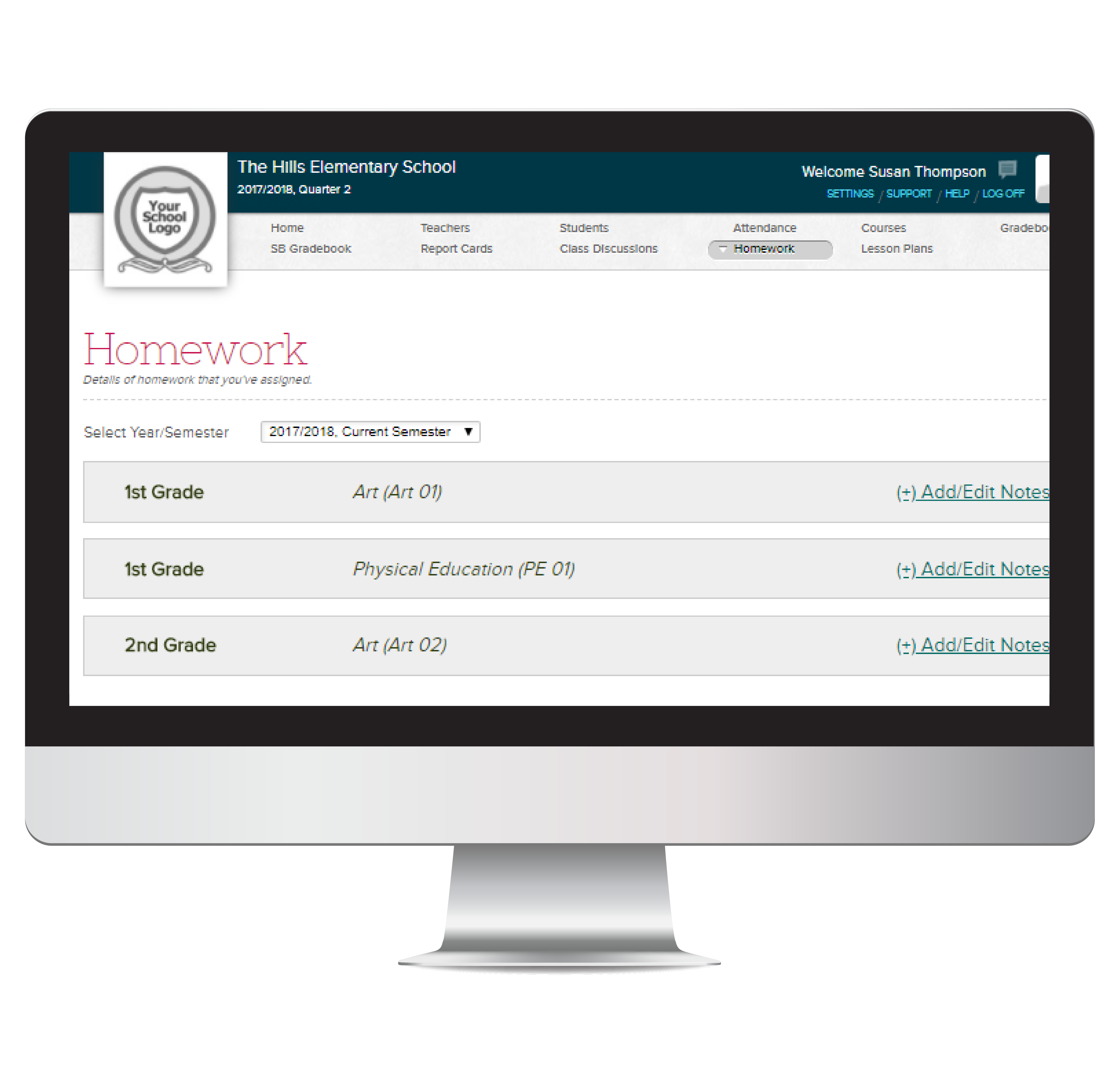 online homework platform