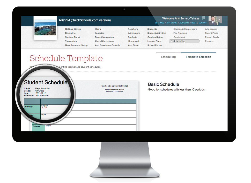School Scheduling Software - School Timetable Maker